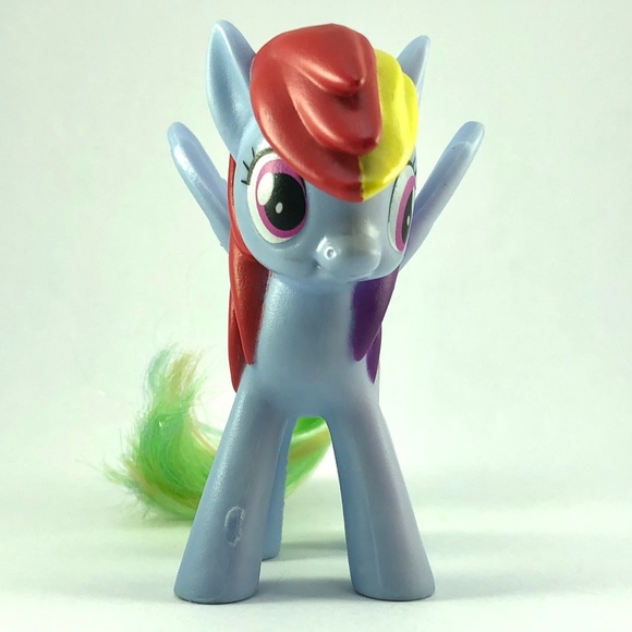 🦋 My Little Pony Movie Rainbow Dash #3 Pegasus McDonald's Happy Meal Toy 2016 - Picture 6 of 12